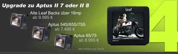 Leaf Upgrade Aptus II 7 oder 8